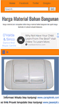 Mobile Screenshot of harga-material.com