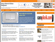 Tablet Screenshot of harga-material.com